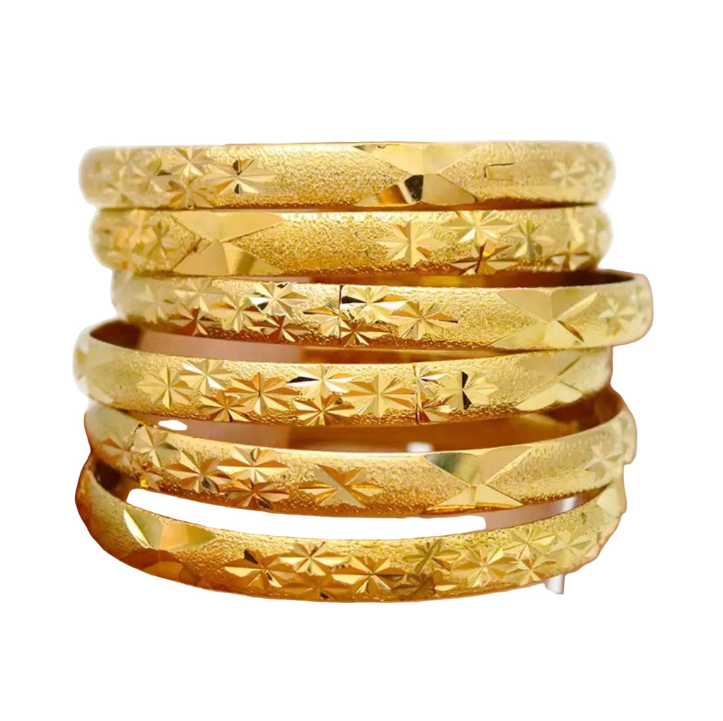 Intricate Gold Bangle