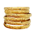 Intricate Gold Bangle