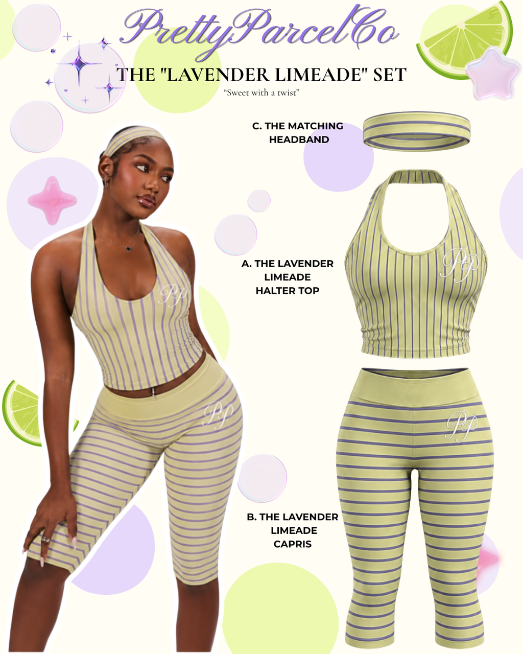 PP Capri 3 Piece Set - Preorder