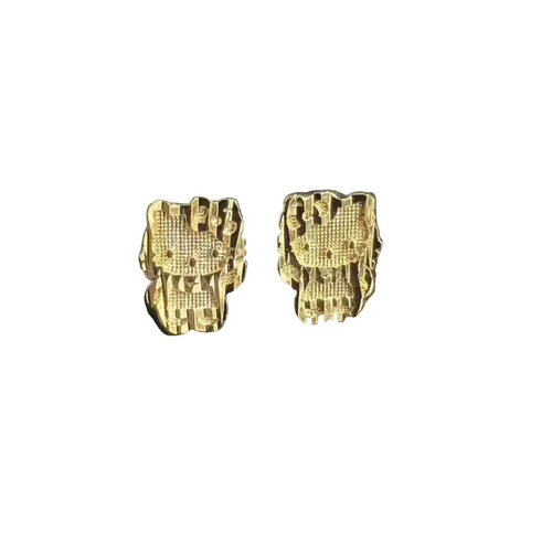 Bow Kitty Stud Earrings