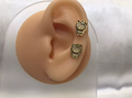 Bow Kitty Stud Earrings