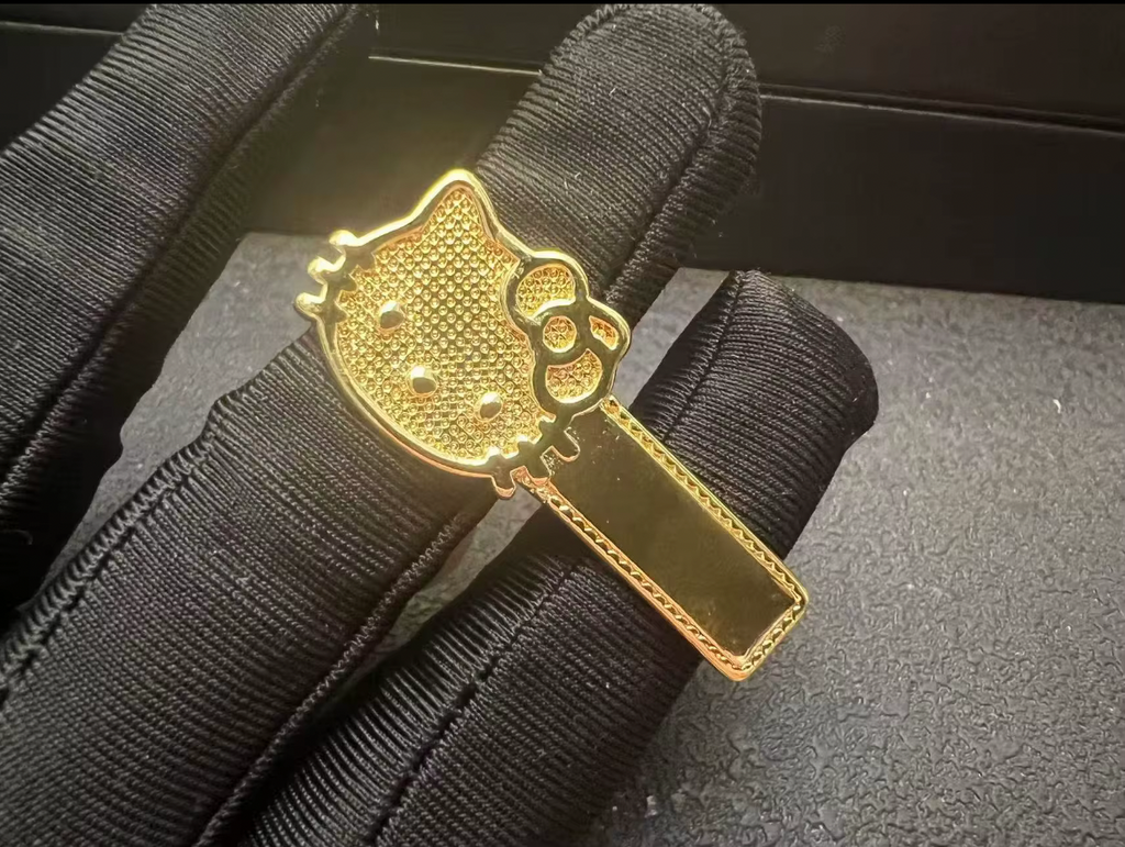 Customized Double Finger Kitty Ring