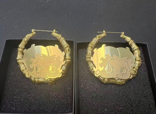Betty Boo Hoop Earrings