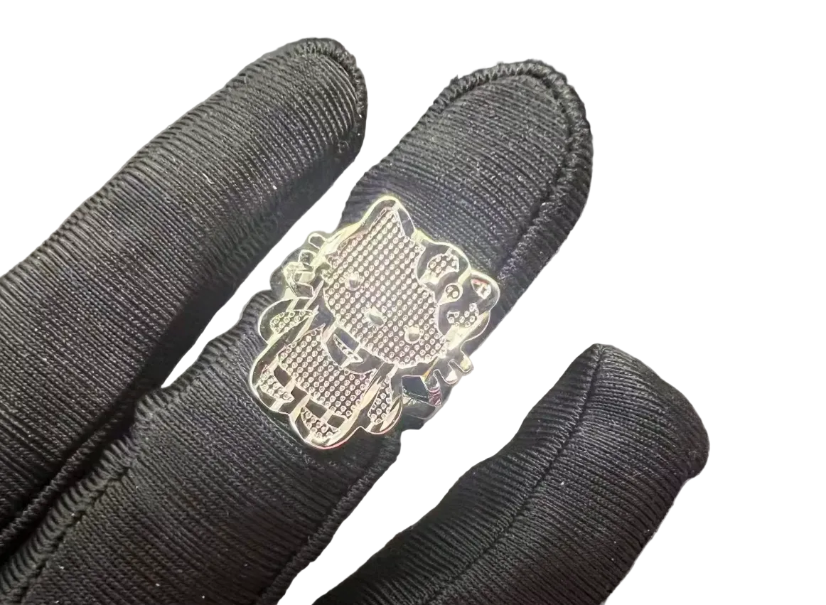 Silver Kitty Body Ring