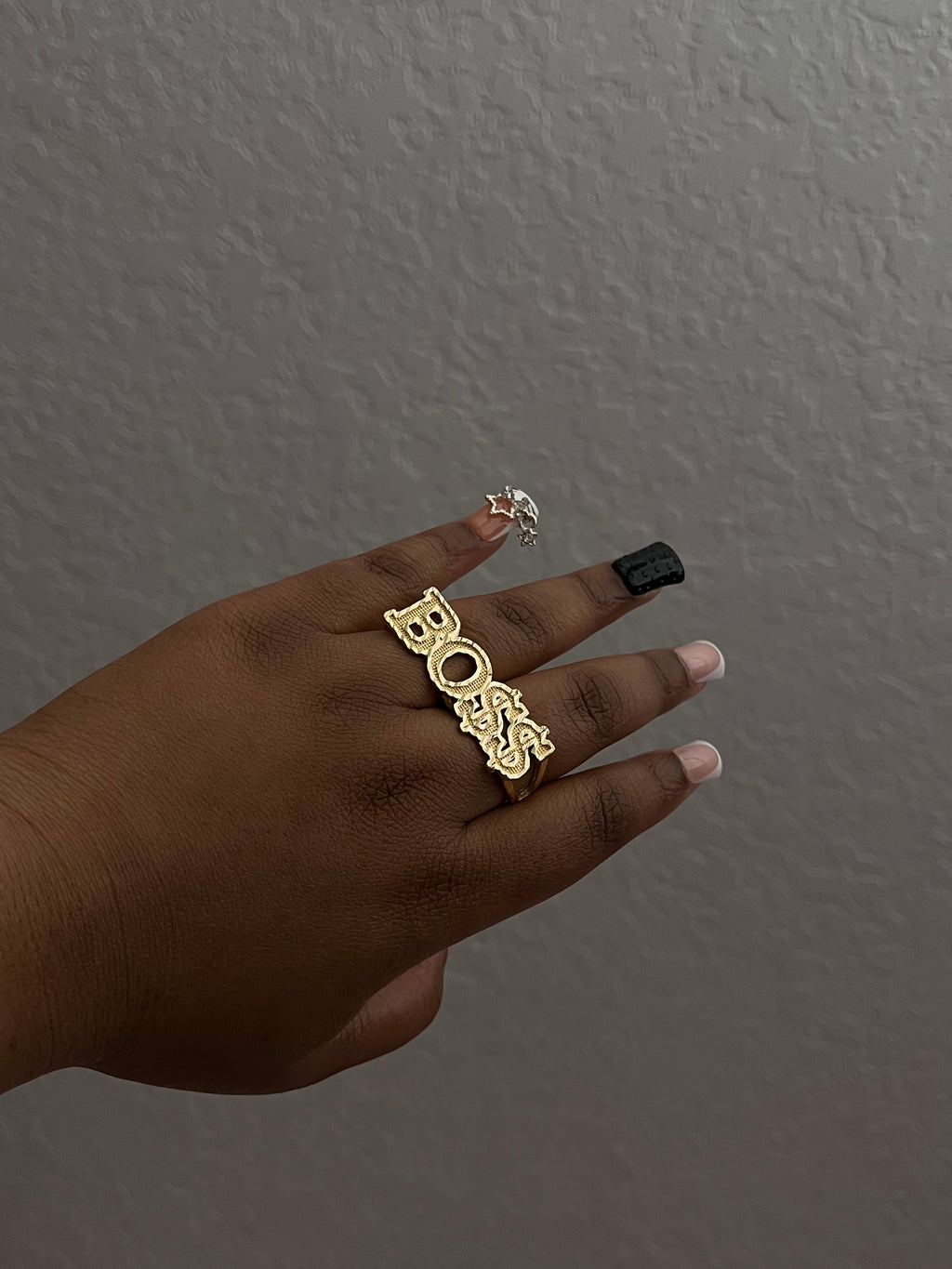 Boss Double Finger Rings