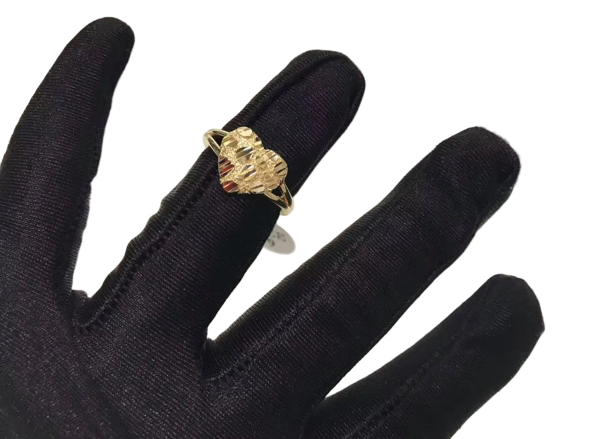 Heart Nugget Ring