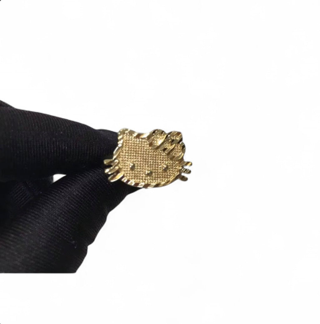 Kitty Face Shaped Ring