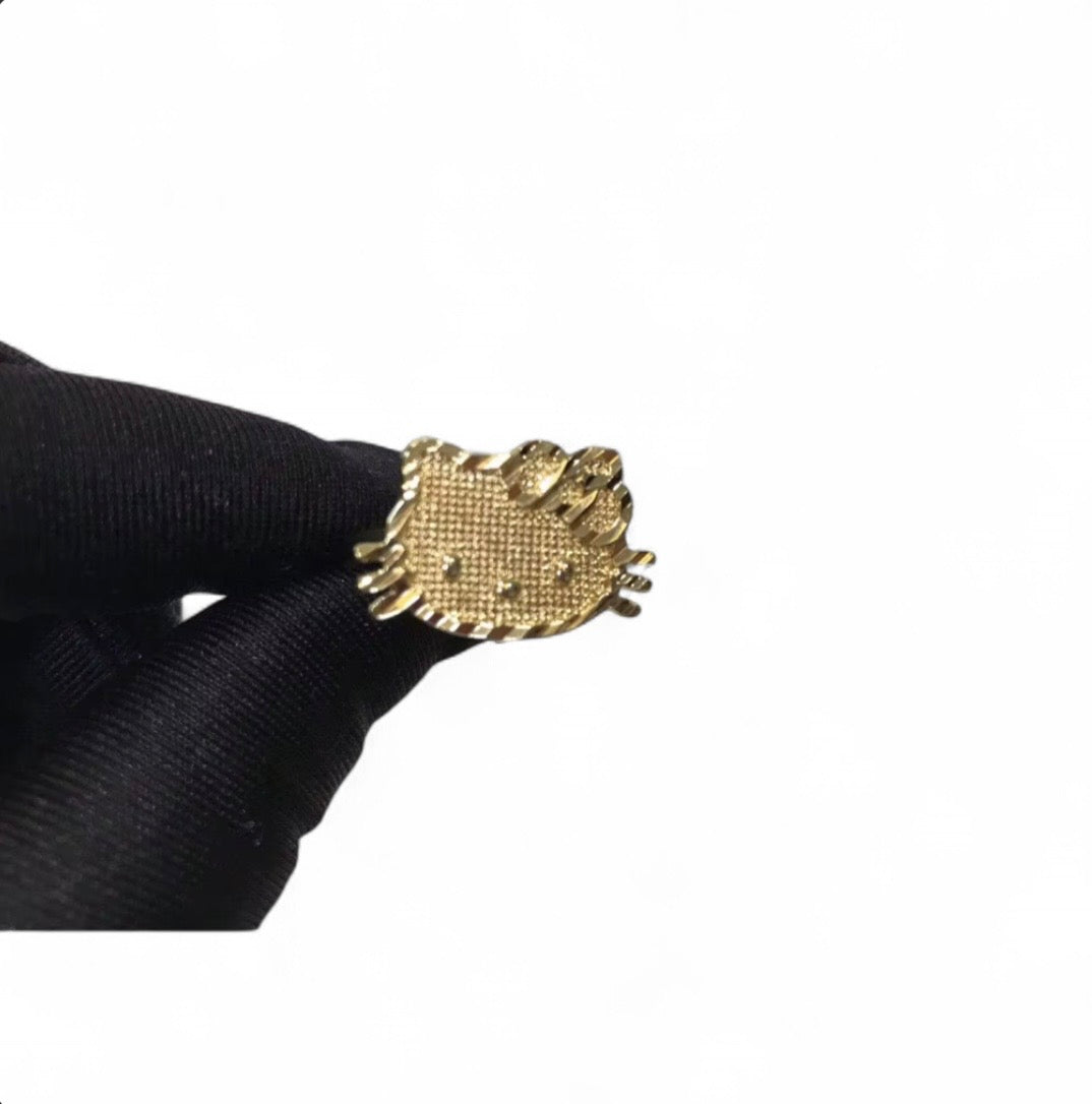 Kitty Face Shaped Ring