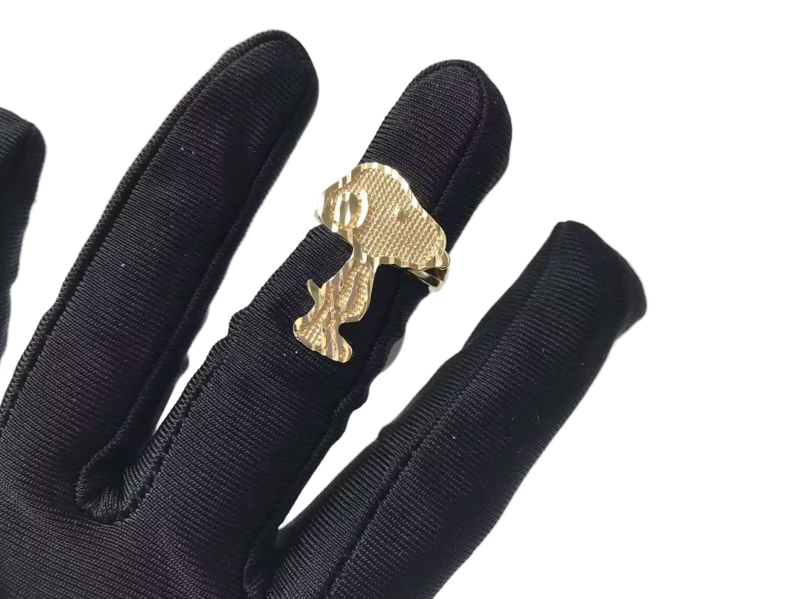 Peanuts-Inspired Dog Ring