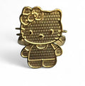 Kawaii Kitty Body Shaped Ring