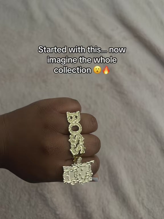 Nugget Kitty AK Ring